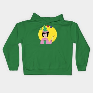 Christmas Cocktail Kids Hoodie